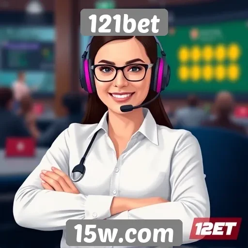 Suporte ao cliente no site 121bet
